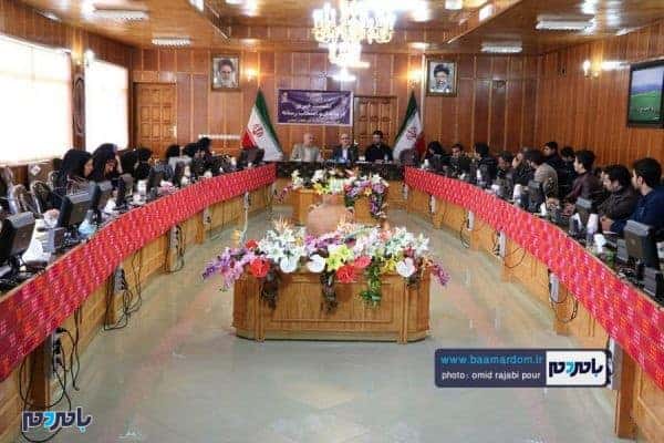 نشست خبری فرماندار رودسر 1 - بهره برداری از 239 پروژه عمرانی طی دهه فجر امسال در شهرستان رودسر + تصاویر - بامردم