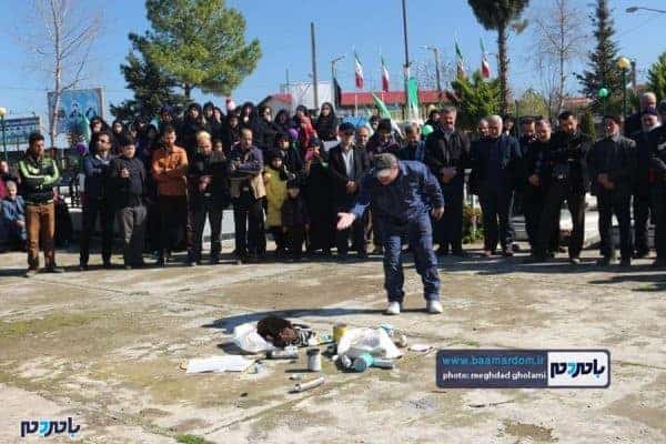 نمایش خیابانی چشمان درد مند او 10 - نمایش خیابانی "چشمان درد مند او..." در رحیم آباد اجرا شد - چشمان درد مند