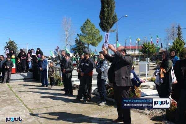 نمایش خیابانی چشمان درد مند او 3 - نمایش خیابانی "چشمان درد مند او..." در رحیم آباد اجرا شد - چشمان درد مند