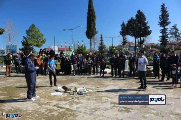 نمایش خیابانی چشمان درد مند او 8 - نمایش خیابانی "چشمان درد مند او..." در رحیم آباد اجرا شد - چشمان درد مند