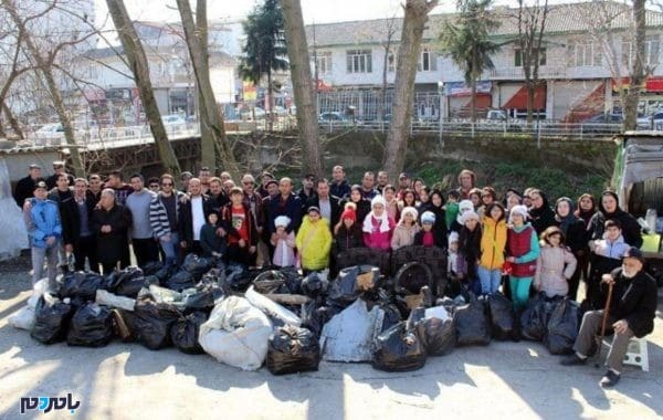 پویش مردمی پاکسازی رودخانه مرداب آستارا - احیای زندگی در مرداب - آستارا
