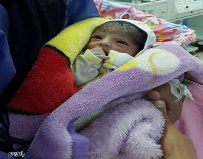 اولین نوزاد گیلان در سال ۹۷ در آستارا متولد شد
