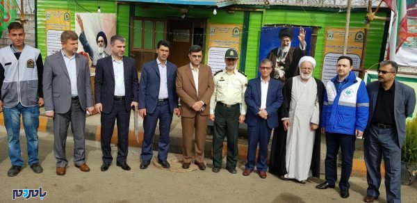 بازدید فرماندار املش در نوروز 2 - ورود بالغ‌بر ۲۰ هزار گردشگر طی چند روز گذشته به املش + تصاویر - املش
