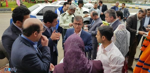 بازدید فرماندار املش در نوروز 4 - ورود بالغ‌بر ۲۰ هزار گردشگر طی چند روز گذشته به املش + تصاویر - املش