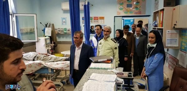 بازدید فرماندار املش در نوروز 7 - ورود بالغ‌بر ۲۰ هزار گردشگر طی چند روز گذشته به املش + تصاویر - املش