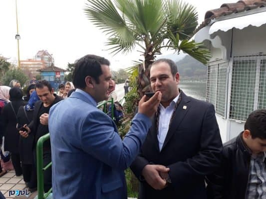 ستاد خدمات سفر شهرداری لاهیجان در خدمت مسافران 10 - ستاد خدمات سفر شهرداری لاهیجان در خدمت مسافران است + تصاویر - با مردم