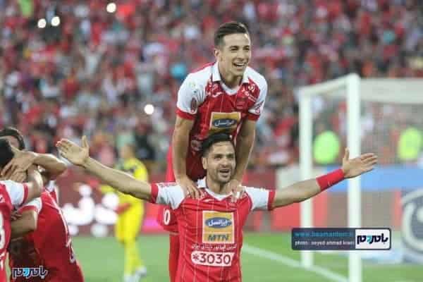 بازی سپیدرود و پرسپولیس 11 - سپیدرود بدون برد بازی‌های خارج از خانه را تمام کرد | جام قهرمانی متوالی برای سرخپوشان تهرانی + گزارش تصویری - پایان لیگ