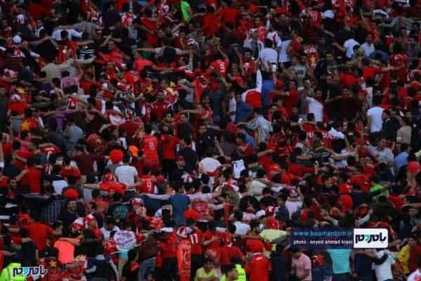 بازی سپیدرود و پرسپولیس 5 - سپیدرود بدون برد بازی‌های خارج از خانه را تمام کرد | جام قهرمانی متوالی برای سرخپوشان تهرانی + گزارش تصویری - پایان لیگ