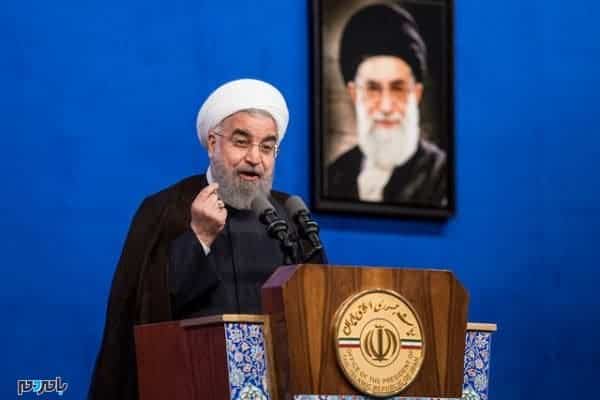حسن روحانی - تلاش کردم گوشم ناامیدی‌ها را کم بشنود | حمایت از کالای ایرانی از کارگران شروع می‌شود -