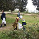 پاکسازی زباله در بندر کیاشهر 17 - جنگل کاج بندر کیاشهر از زباله پاک‌سازی شد | گزارش تصویری - استان گیلان