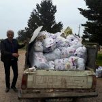 پاکسازی زباله در بندر کیاشهر 5 - جنگل کاج بندر کیاشهر از زباله پاک‌سازی شد | گزارش تصویری - استان گیلان