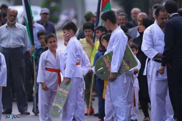 حضور پررنگ ورزشکاران لاهیجانی در راهپیمایی روز قدس 2 - حضور پررنگ ورزشکاران لاهیجانی در راهپیمایی روز قدس + تصاویر - بامردم