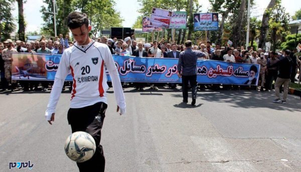 حضور پررنگ ورزشکاران لاهیجانی در راهپیمایی روز قدس 8 - حضور پررنگ ورزشکاران لاهیجانی در راهپیمایی روز قدس + تصاویر - بامردم