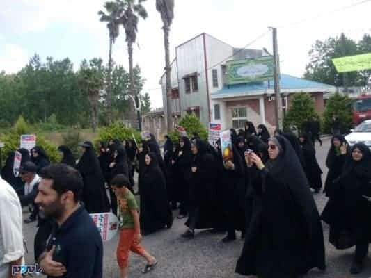 راهپیمایی روز قدس رودبنه 8 - فریاد رهایی قدس در شهر رودبنه طنین‌انداز شد + تصاویر - اوقاف لاهیجان