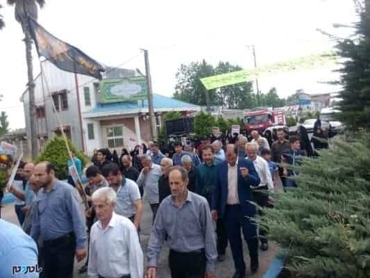 راهپیمایی روز قدس رودبنه 9 - فریاد رهایی قدس در شهر رودبنه طنین‌انداز شد + تصاویر - اوقاف لاهیجان