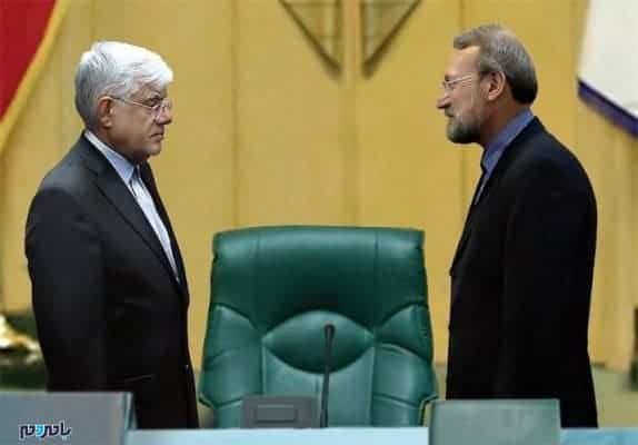 لاریجانی و عارف - کوچکی نژاد : هوشیاری اصولگرایان نبود عارف رییس مجلس می شد -
