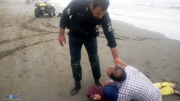 IMAGE11531279398037 - پلیس فداکار در بندر انزلی نوجوان ۱۳ساله را از مرگ حتمی نجات داد - انزلی