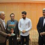 تقدیر استاندار گیلان از ملی پوش گیلانی 2 - تقدیر استاندار گیلان از ملی پوش گیلانی + تصاویر - استاندار گیلان