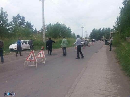مانور انسداد شبکه‌های گازرسانی و قطع جریان گاز در لاهیجان برگزار شد 1 - مانور انسداد شبکه‌های گازرسانی و قطع جریان گاز در لاهیجان برگزار شد + تصاویر - با مردم