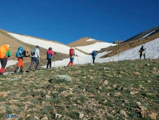 کوهنوردان باشگاه باران بر فراز دومین قله بلند ایران قرار گرفتند 9 - کوهنوردان باشگاه باران لاهیجان بر فراز دومین قله بلند ایران قرار گرفتند + تصاویر - باران لاهیجان