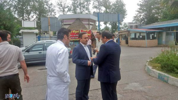 بازدید فرماندار لاهیجان از بیمارستان 22 آبان 1 - بازدید سرزده سرپرست فرمانداری لاهیجان از بیمارستان ۲۲ آبان + تصاویر - امیر جانبازی