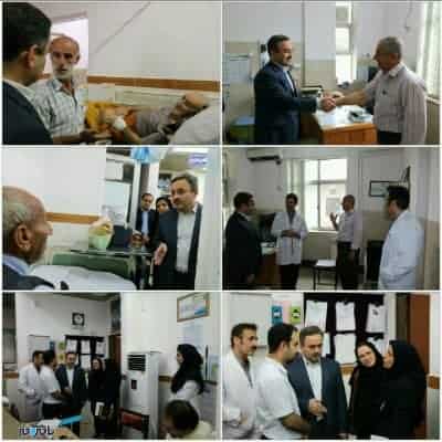 بازدید فرماندار لاهیجان از بیمارستان 22 آبان 11 - بازدید سرزده سرپرست فرمانداری لاهیجان از بیمارستان ۲۲ آبان + تصاویر - امیر جانبازی