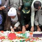 تشییع پیکر پاک شهید حسن ظاهر گیور در رشت 1 - گزارش تصویری تشییع پیکر پاک "شهید حسن ظاهر گیور" در رشت - ؤشت