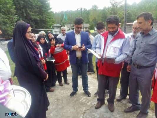افتتاح خانه هلال دهستان سطلسر 3 - افتتاح خانه هلال روستای سطلسر لاهیجان+ تصاویر - slhki psdkd