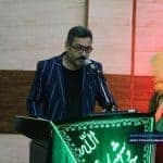 نخستین سوگواره شعر عاشورایی در لاهیجان 12 - برگزاری نخستین سوگواره شعر عاشورایی به همراه تجلیل از پیر غلامان حسینی در لاهیجان / گزارش تصویری - امیر جانبازی