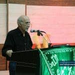 نخستین سوگواره شعر عاشورایی در لاهیجان 5 - برگزاری نخستین سوگواره شعر عاشورایی به همراه تجلیل از پیر غلامان حسینی در لاهیجان / گزارش تصویری - امیر جانبازی