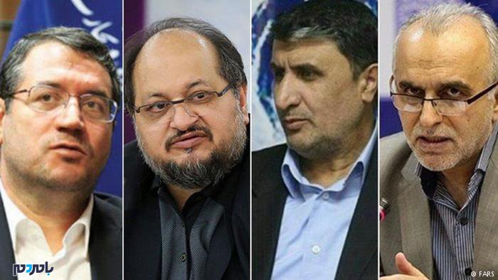 دولت چهار وزیر جدید خود را شناخت