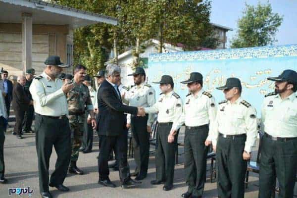 استاندار گیلان در صبحگاه مشترک یگان ها انتظامی 8 - مشارکت جویی نیروی انتظامی با مردم الگویی برای دیگر دستگاه های اجرایی باشد -