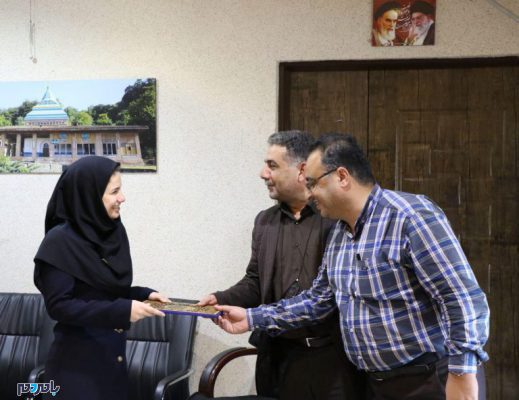 مهندس الناز قانع - انتصاب یک بانو به عنوان سرپرست فضای سبز شهرداری لاهیجان - شهرداری لاهیجان