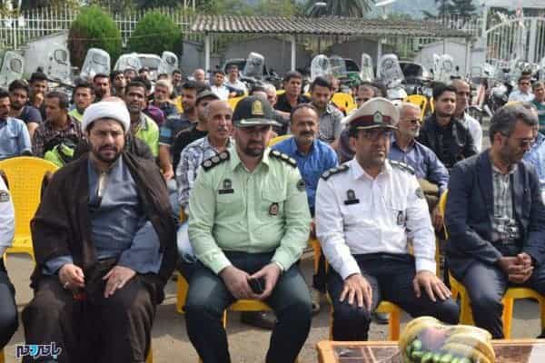 همایش کلاهی برای زندگی در پلیس راهور شهرستان لاهیجان 2 - باید این را بپذیریم که باید به قوانین احترام بگذاریم نه اینکه کسی به ما حکم کند + تصاویر - ghid[hk