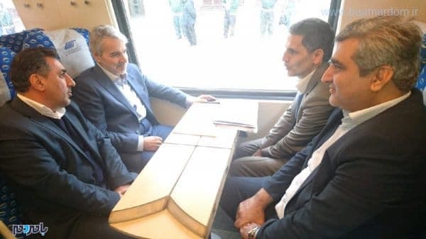 image 2018 11 22 9 8 58 927 IKl - حرکت آزمایشی قطار قزوین-رشت با حضور معاون رئیس جمهوری و استاندار گیلان - استاندار گیلان