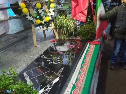 مراسم چهلمین روز شهادت شهید عرصه نظم و امنیت سراوان حسن پاینده 1 - مراسم چهلمین روز شهادت شهید عرصه نظم و امنیت سراوان حسن پاینده در لاهیجان برگزار شد + تصاویر - سراوان حسن پاینده
