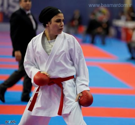 سارا بهمنیار - ناکامی سارا بهمنیار در کسب مدال لیگ جهانی کاراته فرانسه - سارا بهمنیار