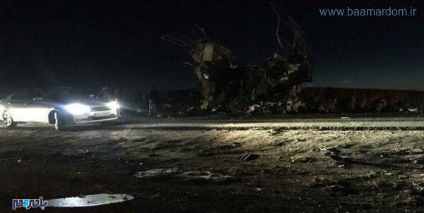 photo 2019 02 13 19 59 02 - انفجار اتوبوس پرسنل سپاه در سیستان و بلوچستان با ۴۰ شهید و مجروح - تروریست
