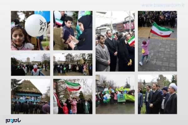 حضور سما لاهیجان در راهپیمایی 22 بهمن - حضور پرشور خانواده سما لاهیجان و سیاهکل در جشن 40 سالگی انقلاب / گزارش تصویری - 22 بهمن