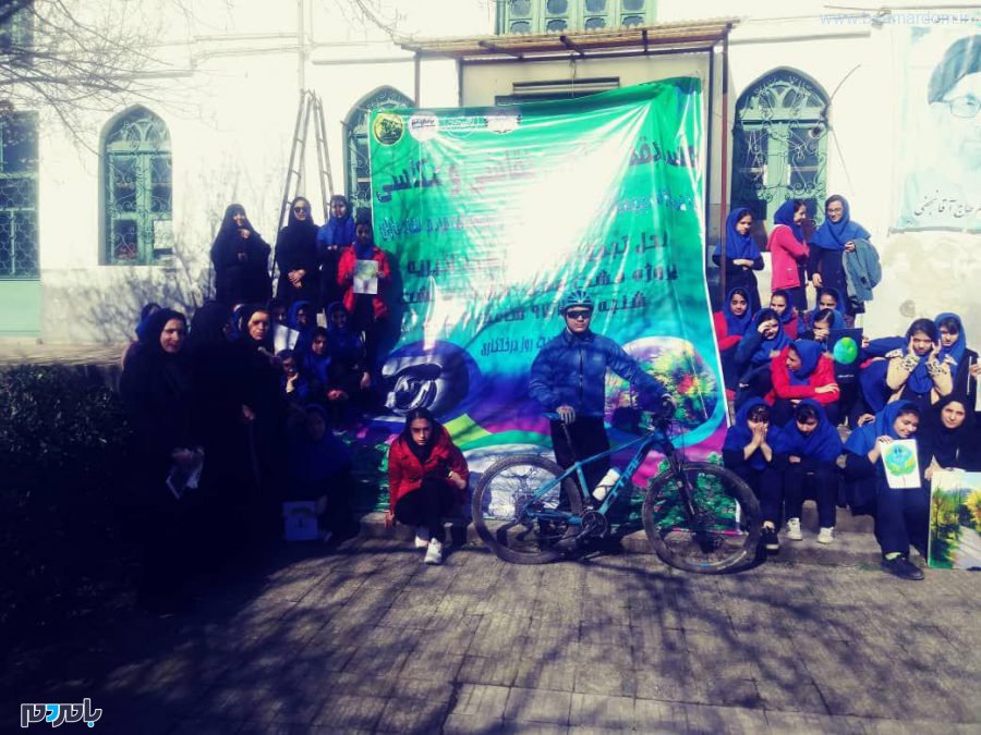 بازدید از پروژه هشت محل هشت بهشت لاهیجان توسط دانش‌آموزان و دبیران دبیرستان دخترانه‌ی دوره‌ی اول سما