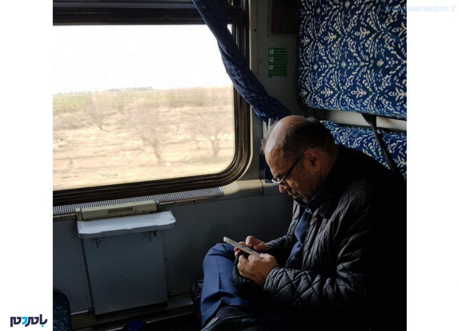 حرکت اولین قطار تهران به رشت با حضور نماینده سابق لاهیجان و سیاهکل
