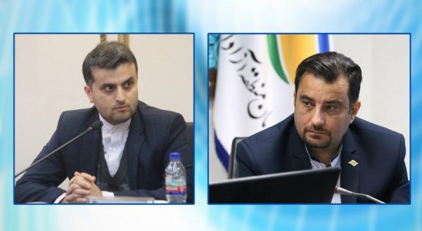 امین افقی و مهدی کاظمیان - انتصاب سرپرست معاونت امور بندری و حوزه خزر و سرپرست مدیریت روابط عمومی و اموربین الملل سازمان منطقه آزاد انزلی - امین افقی