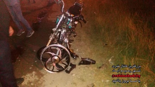 دو کشته در تصادف مرگبار موتورسیکلت در کندسر بی بالان کلاچای - دو کشته در تصادف مرگبار موتورسیکلت در کندسر بی بالان کلاچای + عکس - با مردم