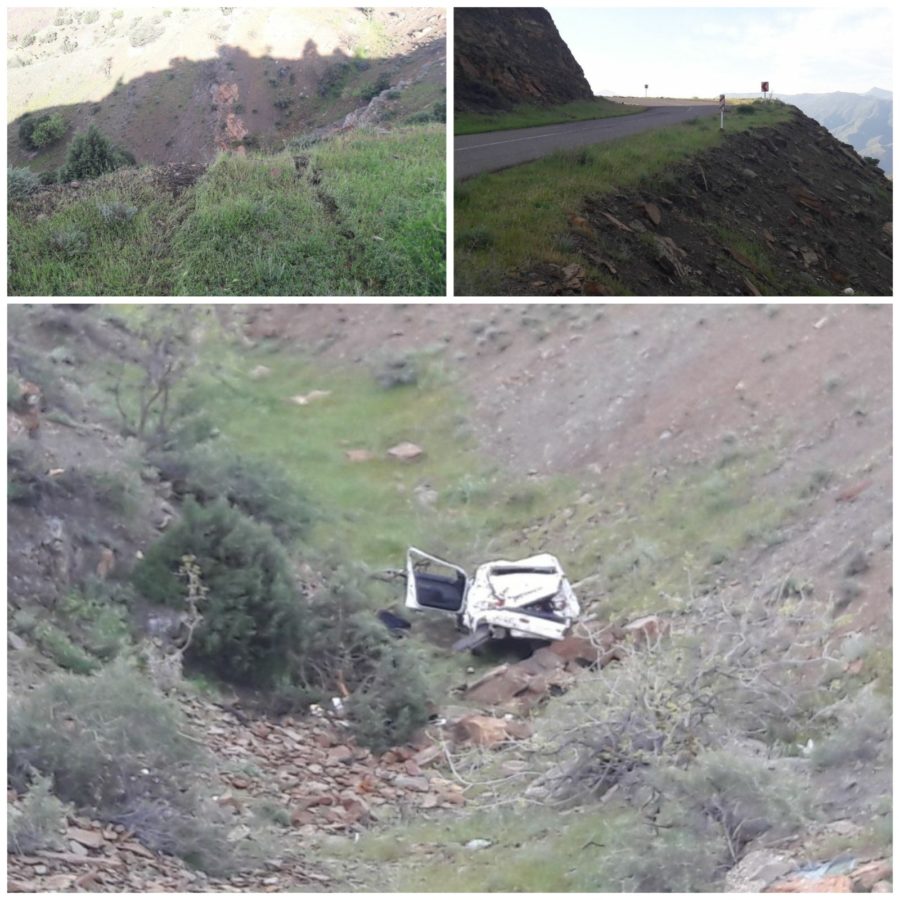 سقوط سواری 206 به دره محور جیرنده – لوشان