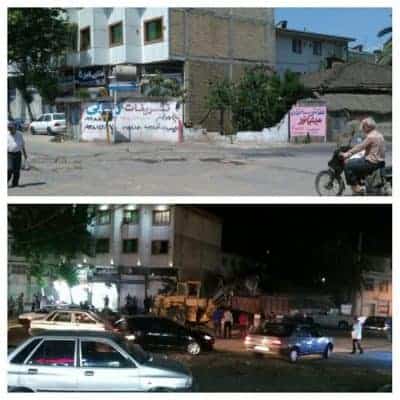 تخریب پست ترانس برق گمرکات واقع در میدان بسیج و بازگشایی مسیر توسط شهرداری لنگرود 1 - تخریب پست ترانس برق گمرکات واقع در میدان بسیج و بازگشایی مسیر توسط شهرداری لنگرود - با مردم