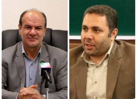 نورالله اکبری و رحیم حیدری - نورالله اکبری جایگزین حیدری فرماندار آستانه اشرفیه می‌شود - آستانه اشرفیه