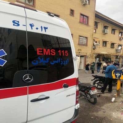 اورژانس - سوختگی ۹۰ درصدی یک مرد در انفجار خیابان فلسطین رشت/علت حادثه انفجار گاز شهری بود - رشت