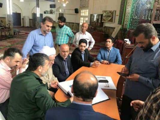 ساخت یادمان محل ترور شهید آیت الله احسانبخش در رشت 2 - ساخت یادمان محل ترور شهید آیت الله احسانبخش در رشت - آیت الله احسانبخش در رشت