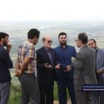 بازدید فرماندار و نماینده لنگرود از پروژه تله‌کابین و سورتمه 5 - بازدید فرماندار و نماینده لنگرود از پروژه تله‌کابین و سورتمه + تصاویر - با مردم
