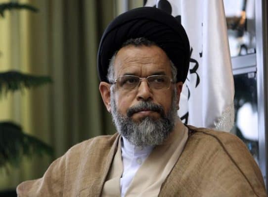 علوی وزیر اطلاعات - به متهمان ترور دانشمندان هسته‌ای پس از برائت ۴ میلیارد پرداخت شد/ پس از بررسی‌ کارشناسی معاون حفاظت واجا عدم انتساب اتهام به آنها محرز شده است -
